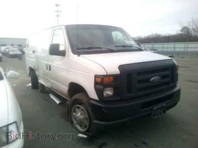 2008 Ford ECONOLINE, белый — VIN 1FTNE24W68DA06990, Copart