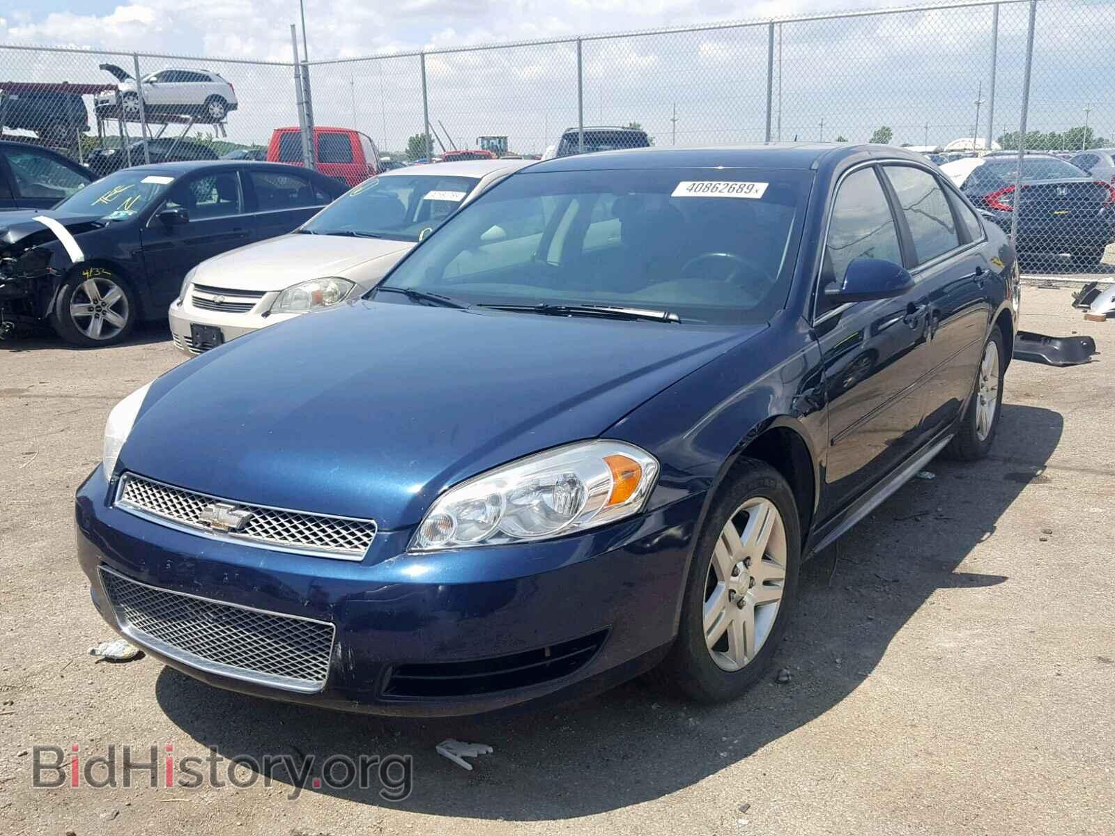 2012 CHEVROLET IMPALA - VIN: 2G1WG5E35C1222654 - Фото 2