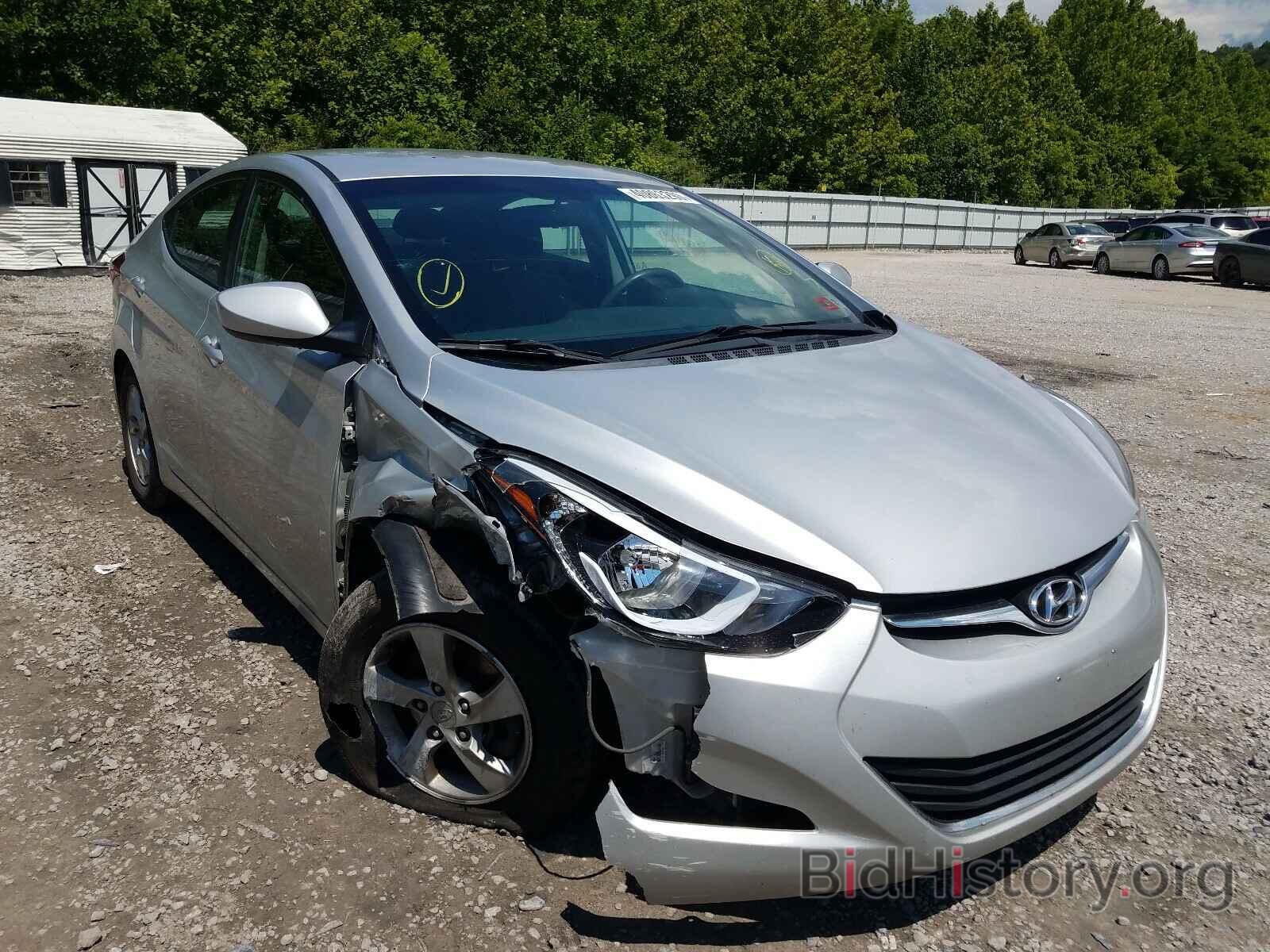 Photo 5NPDH4AE0FH554906 - HYUNDAI ELANTRA 2015