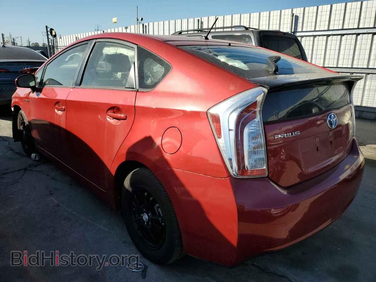 2014 TOYOTA PRIUS - VIN: JTDKN3DU4E1809835 - Фото 2