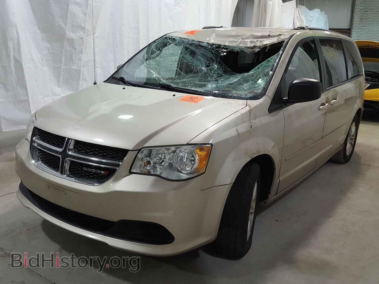 2014 DODGE CARAVAN - VIN: 2C4RDGBG7ER421936 - Фото 2