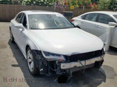 2012 Audi A7 A7 Prestig, белый — VIN WAUSGAFC8CN005124, Copart