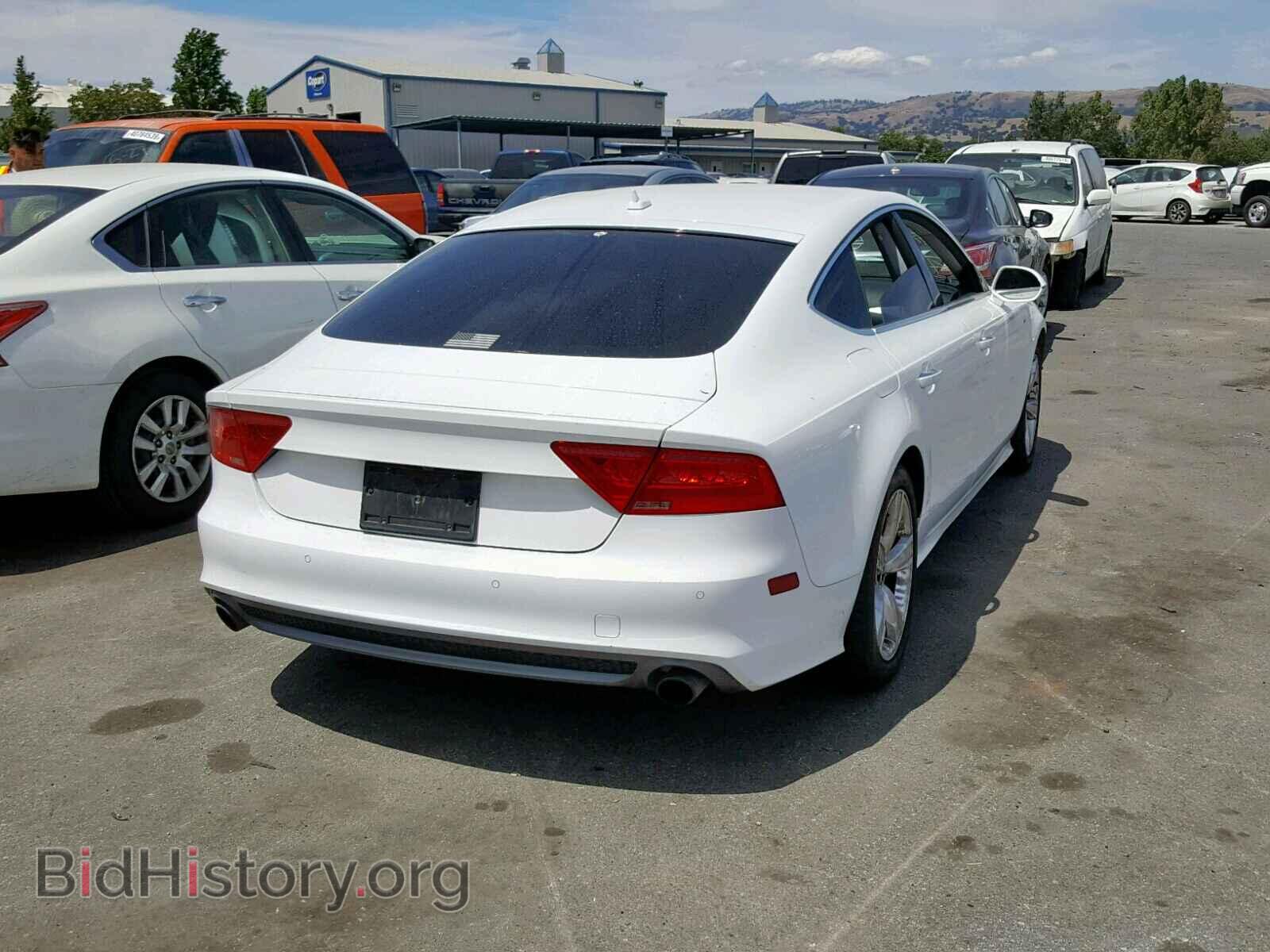 2012 AUDI A7 - VIN: WAUSGAFC8CN005124 - Фото 4