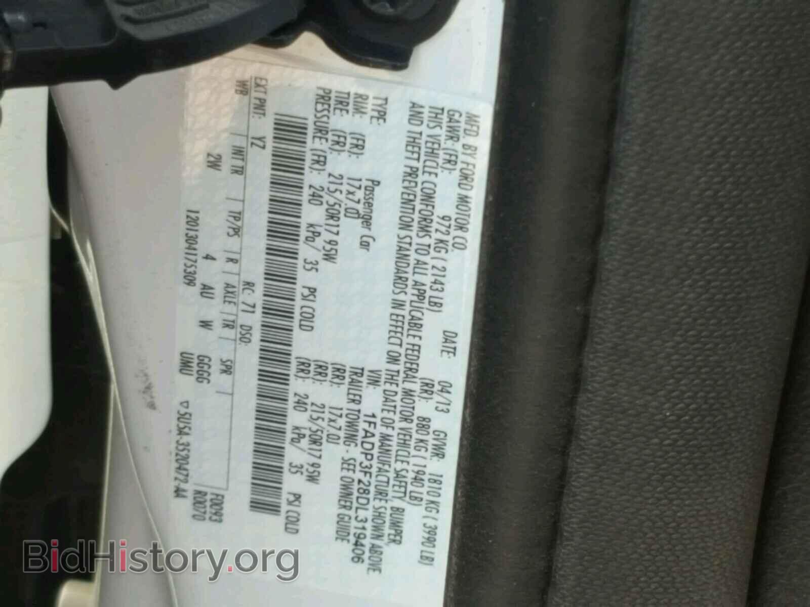 2013 FORD FOCUS - VIN: 1FADP3F28DL319406 - Photo 10
