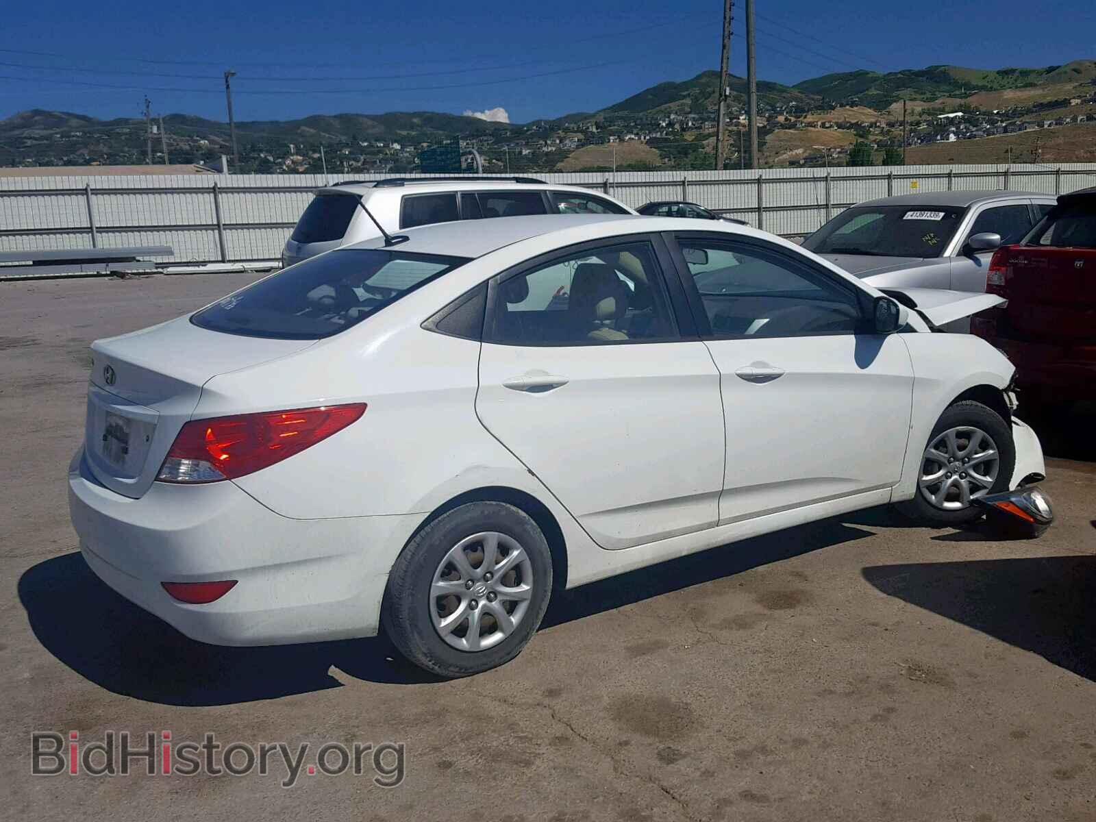 2013 HYUNDAI ACCENT - VIN: KMHCT4AE1DU438719 - Фото 4