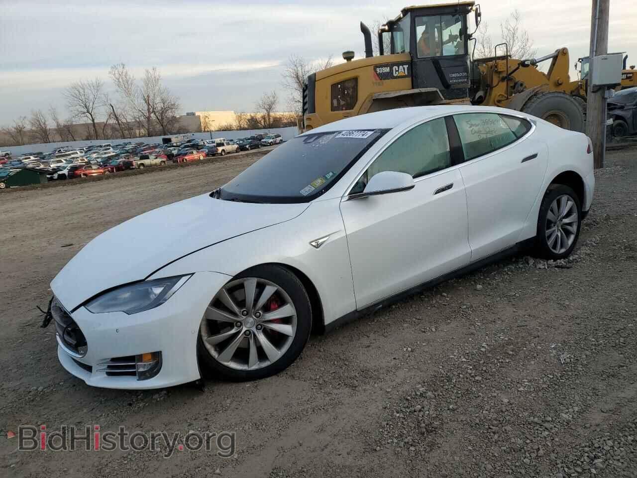 Photo 5YJSA4H48FF096071 - TESLA MODEL S 2015