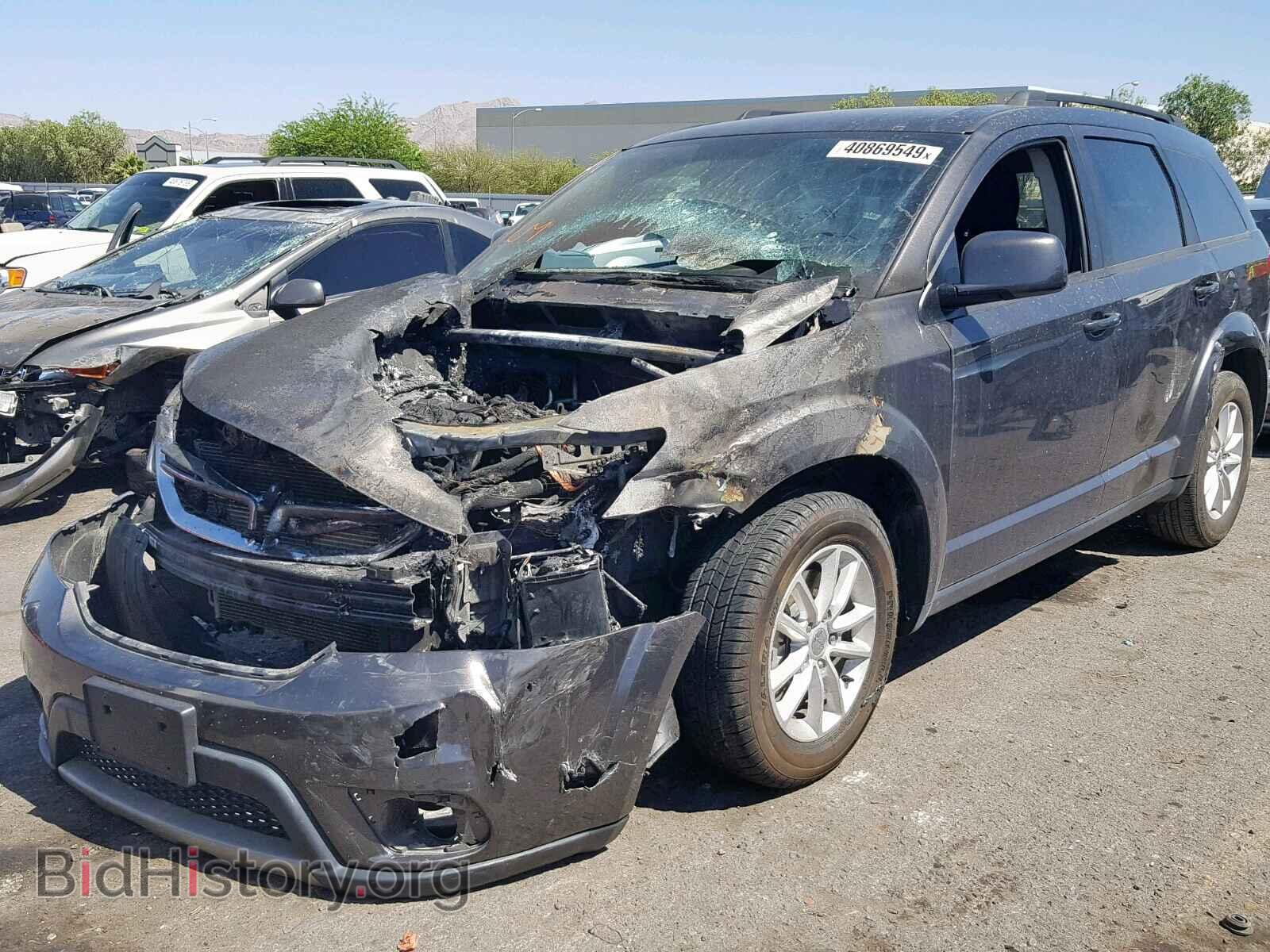 2017 DODGE JOURNEY SX - VIN: 3C4PDCBB7HT588447 - Фото 2