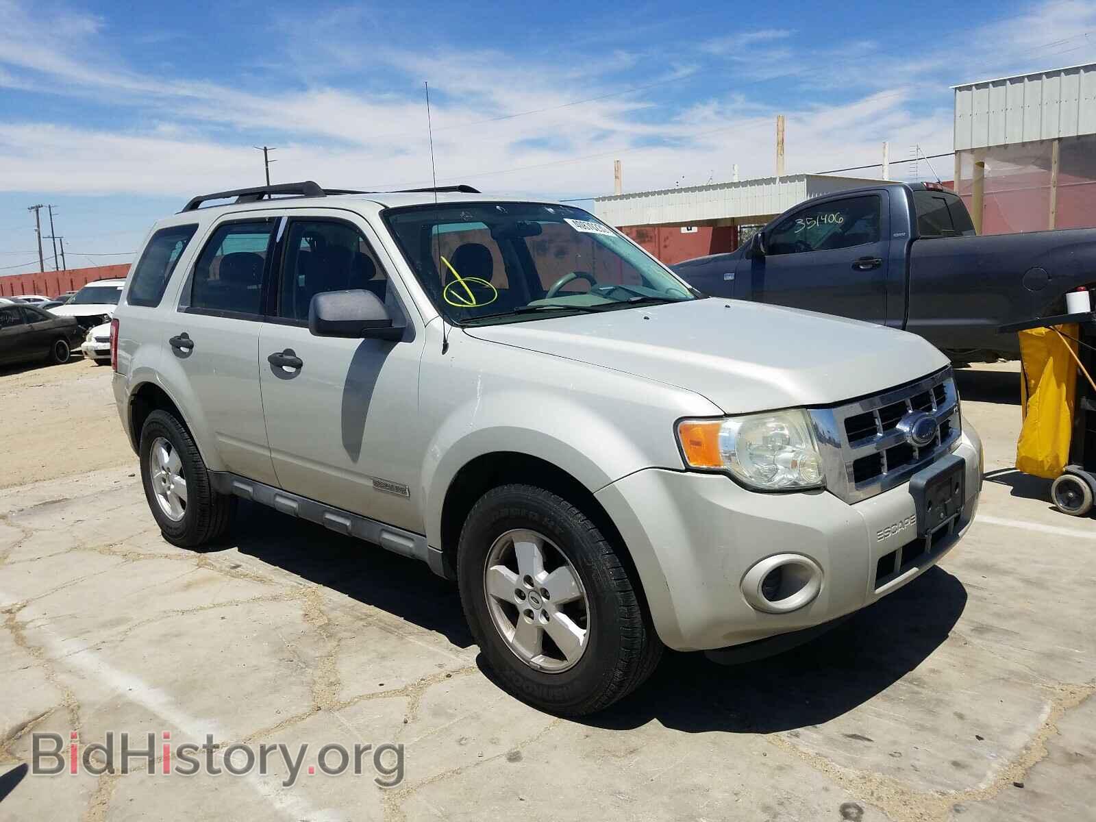 Фотография 1FMCU02Z48KA05906 - FORD ESCAPE 2008