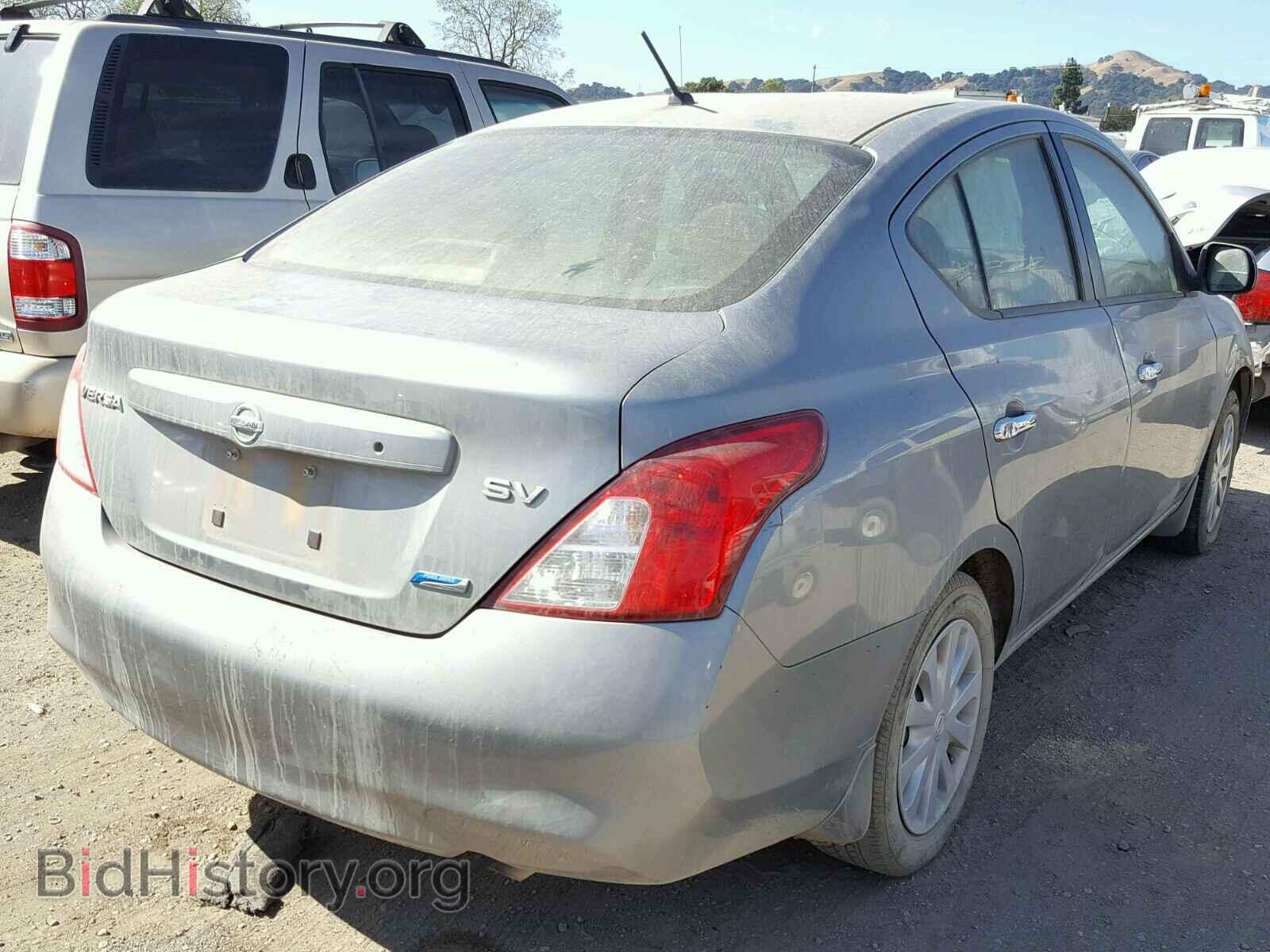2012 NISSAN VERSA - VIN: 3N1CN7AP1CL890554 - Photo 4
