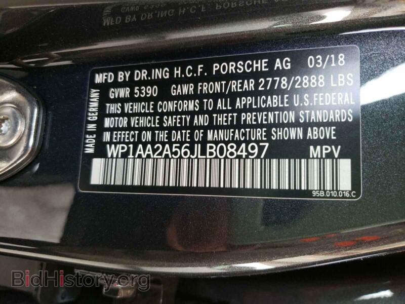 2018 Porsche MACAN (VIN WP1AA2A56JLB08497) — photo 10 of 10