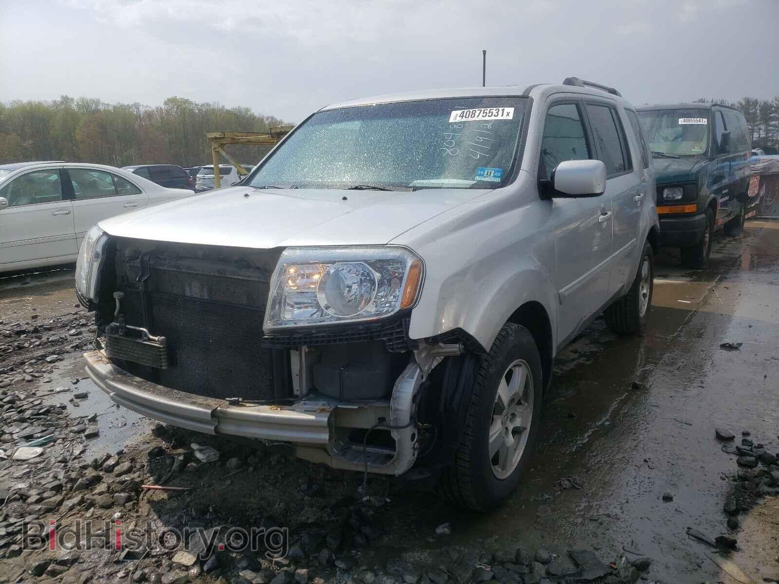 2011 HONDA PILOT - VIN: 5FNYF4H7XBB102419 - Фото 2