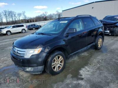 2008 Ford EDGE SEL, black — VIN 2FMDK38C88BA19400, Copart