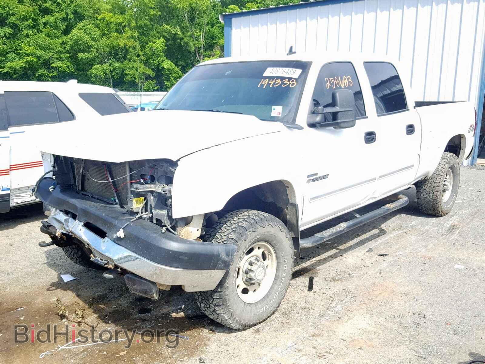 2007 CHEVROLET SILVERADO - VIN: 1GCHK23D87F194338 - Фото 2