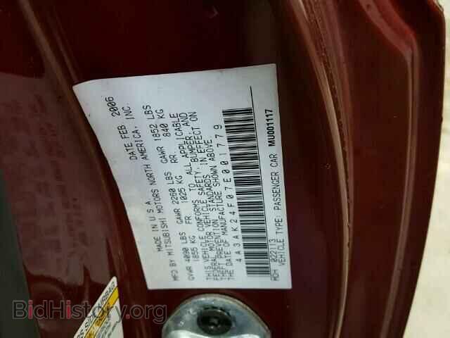 2007 MITSUBISHI ECLIPSE - VIN: 4A3AK24F07E001779 - Photo 10