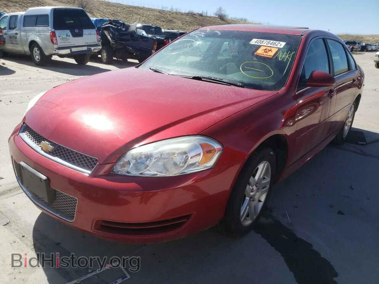 2014 CHEVROLET IMPALA - VIN: 2G1WB5E36E1129207 - Фото 2