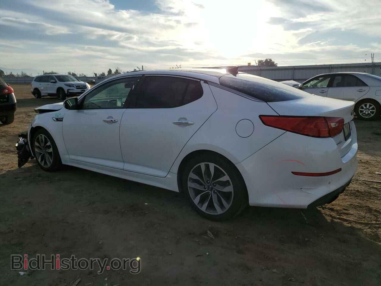 2015 KIA OPTIMA - VIN: 5XXGR4A68FG511428 - Фото 2