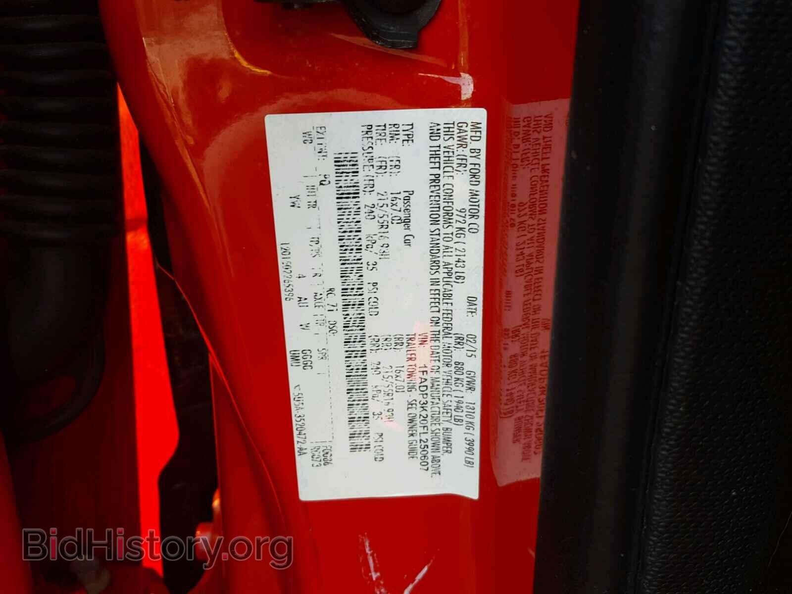 2015 FORD FOCUS - VIN: 1FADP3K20FL250607 - Photo 10