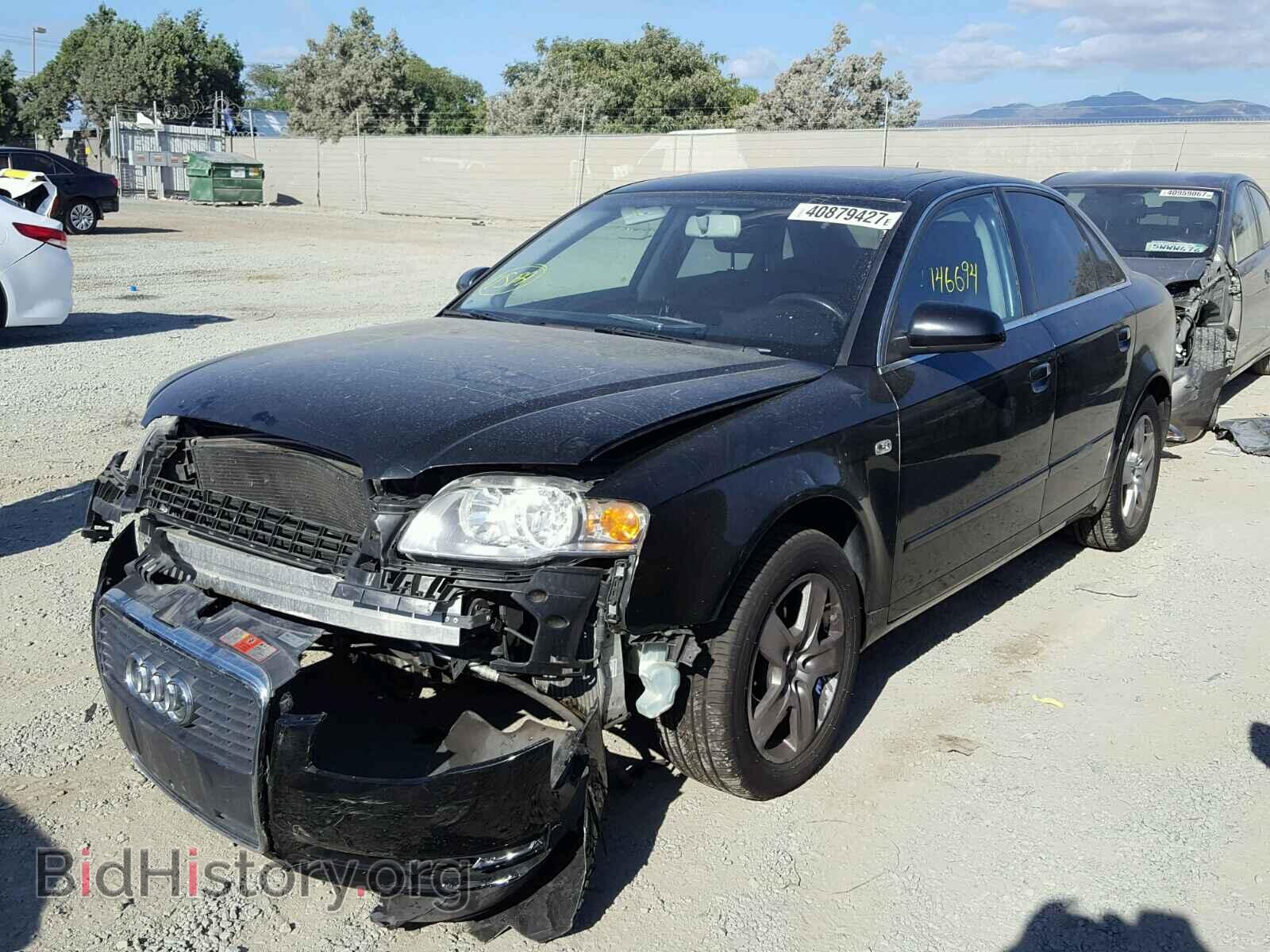 2006 AUDI A4 - VIN: WAUAF78E26A228500 - Фото 2