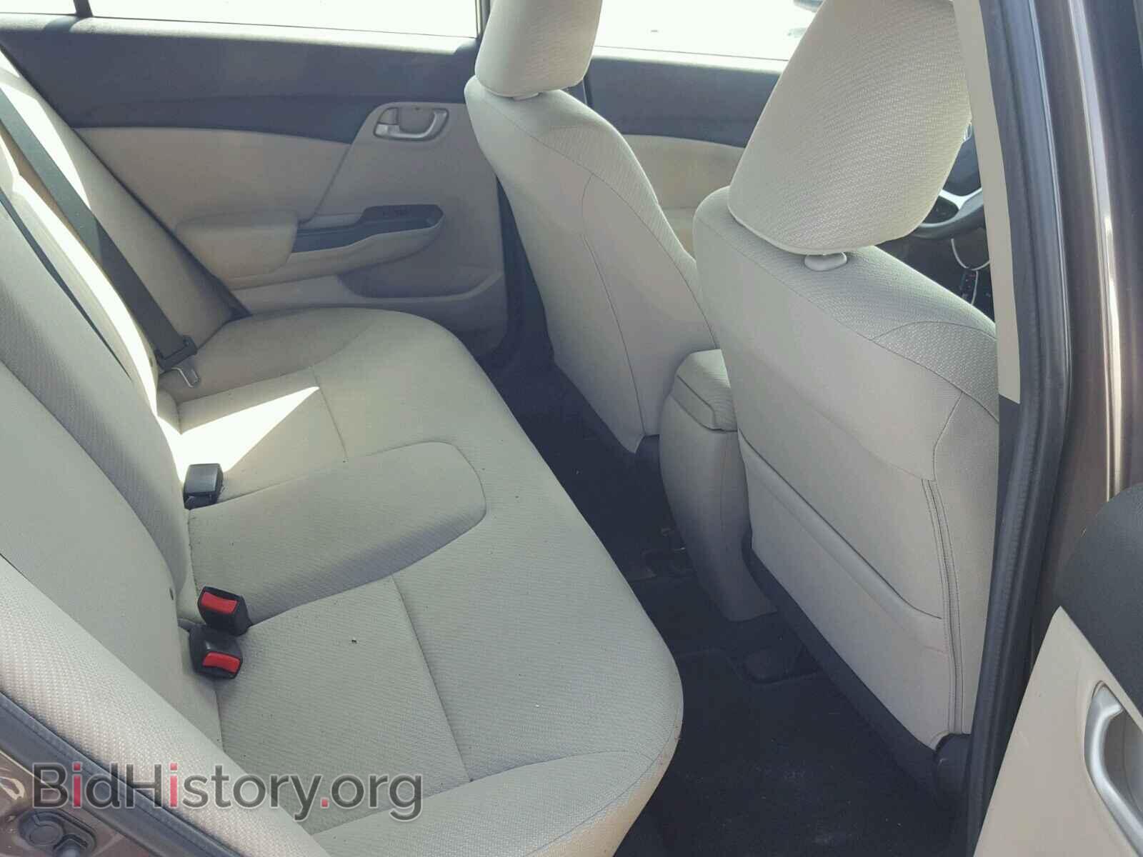 2013 HONDA CIVIC LX - VIN: 2HGFB2F54DH503049 - Фото 6