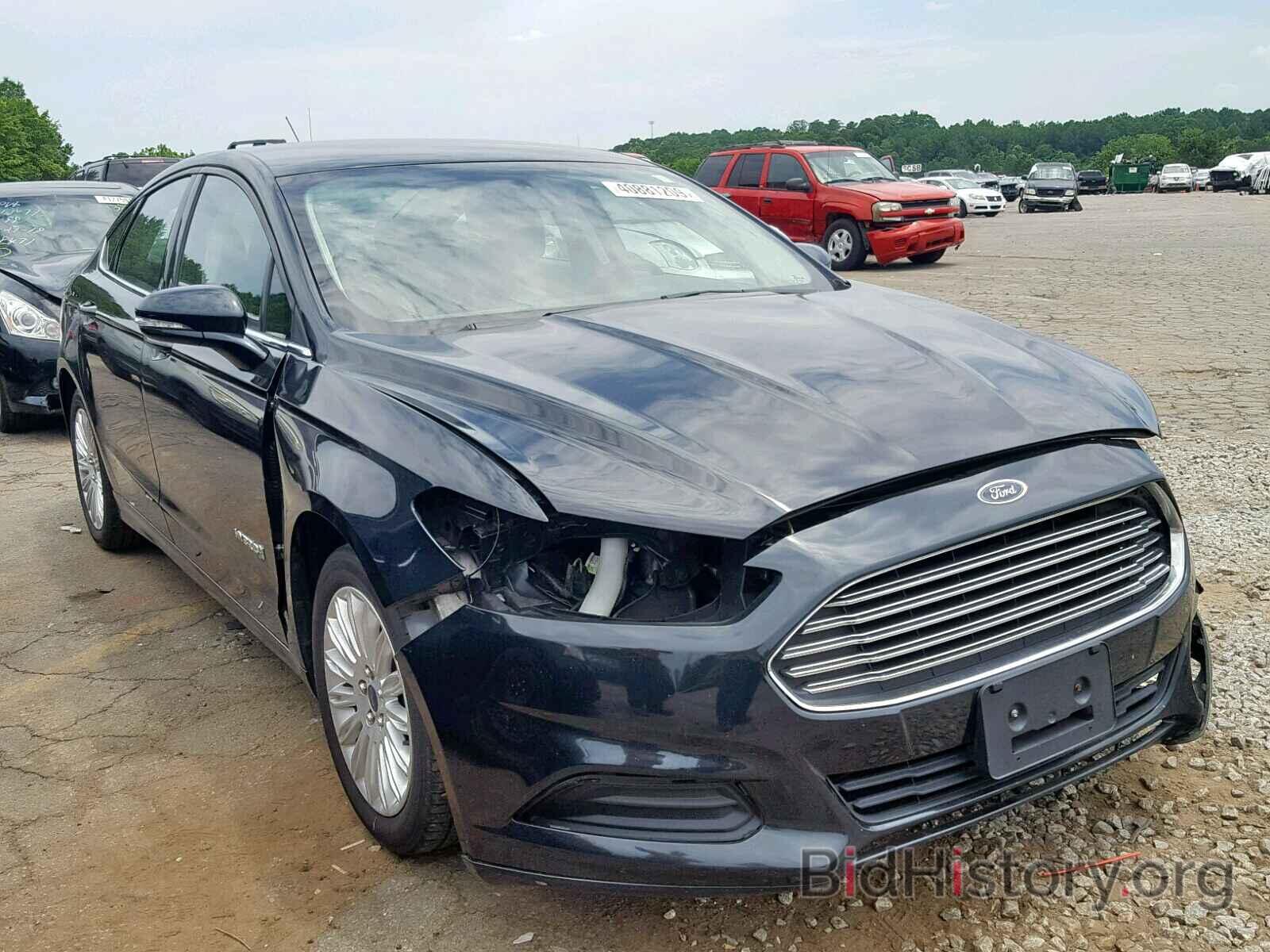 Photo 3FA6P0LU1ER338542 - FORD FUSION SE 2014