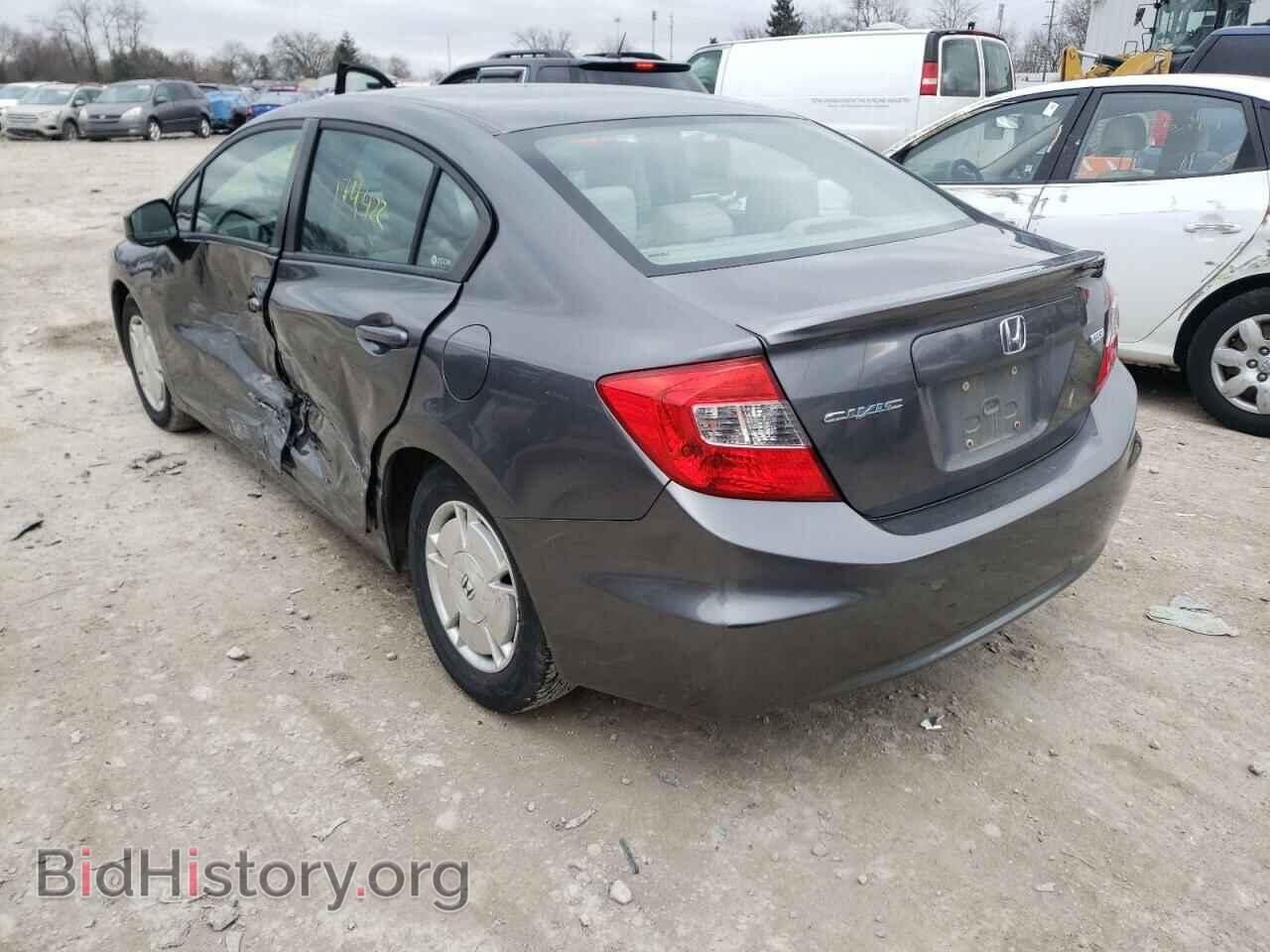 2012 HONDA CIVIC - VIN: 2HGFB2F69CH329146 - Фото 3