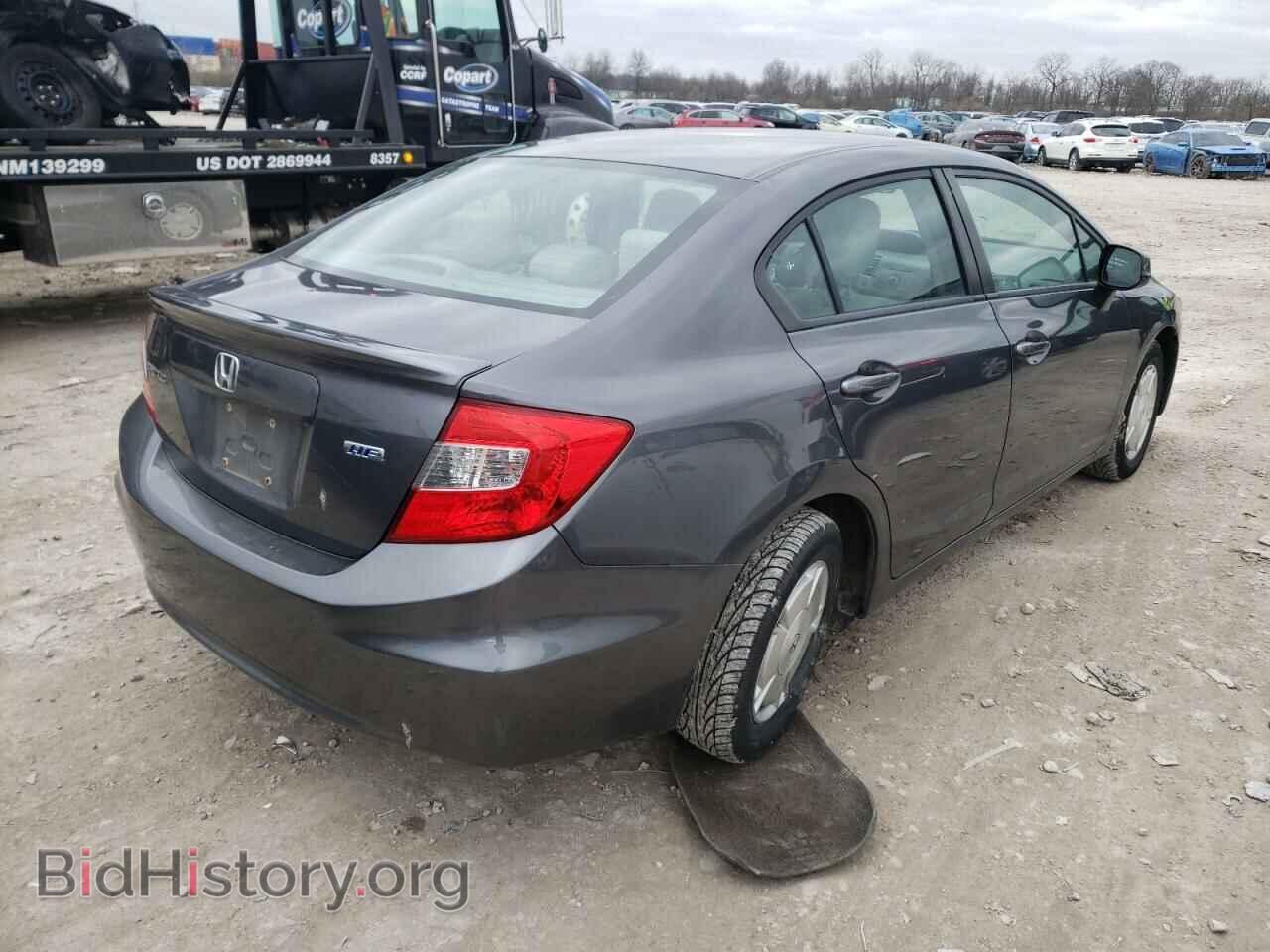 2012 HONDA CIVIC - VIN: 2HGFB2F69CH329146 - Фото 4
