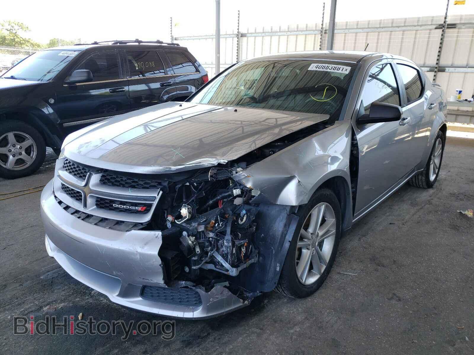 2014 DODGE AVENGER - VIN: 1C3CDZAB8EN223326 - Фото 2