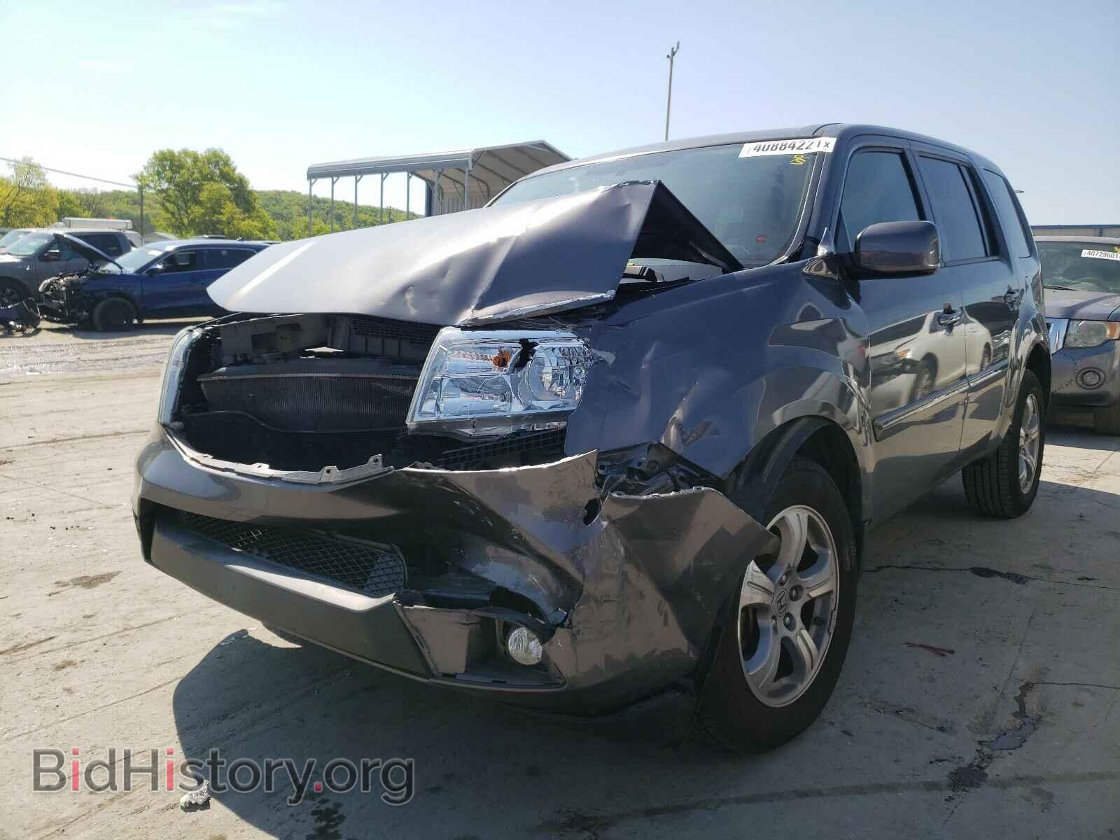 2014 HONDA PILOT - VIN: 5FNYF3H75EB021259 - Фото 2