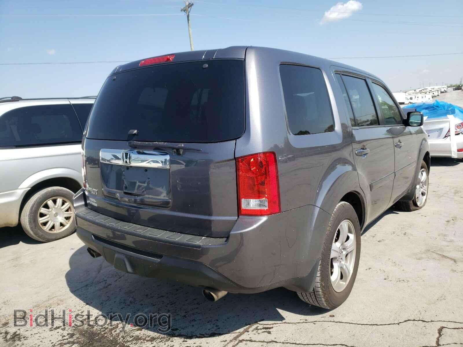 2014 HONDA PILOT - VIN: 5FNYF3H75EB021259 - Фото 4
