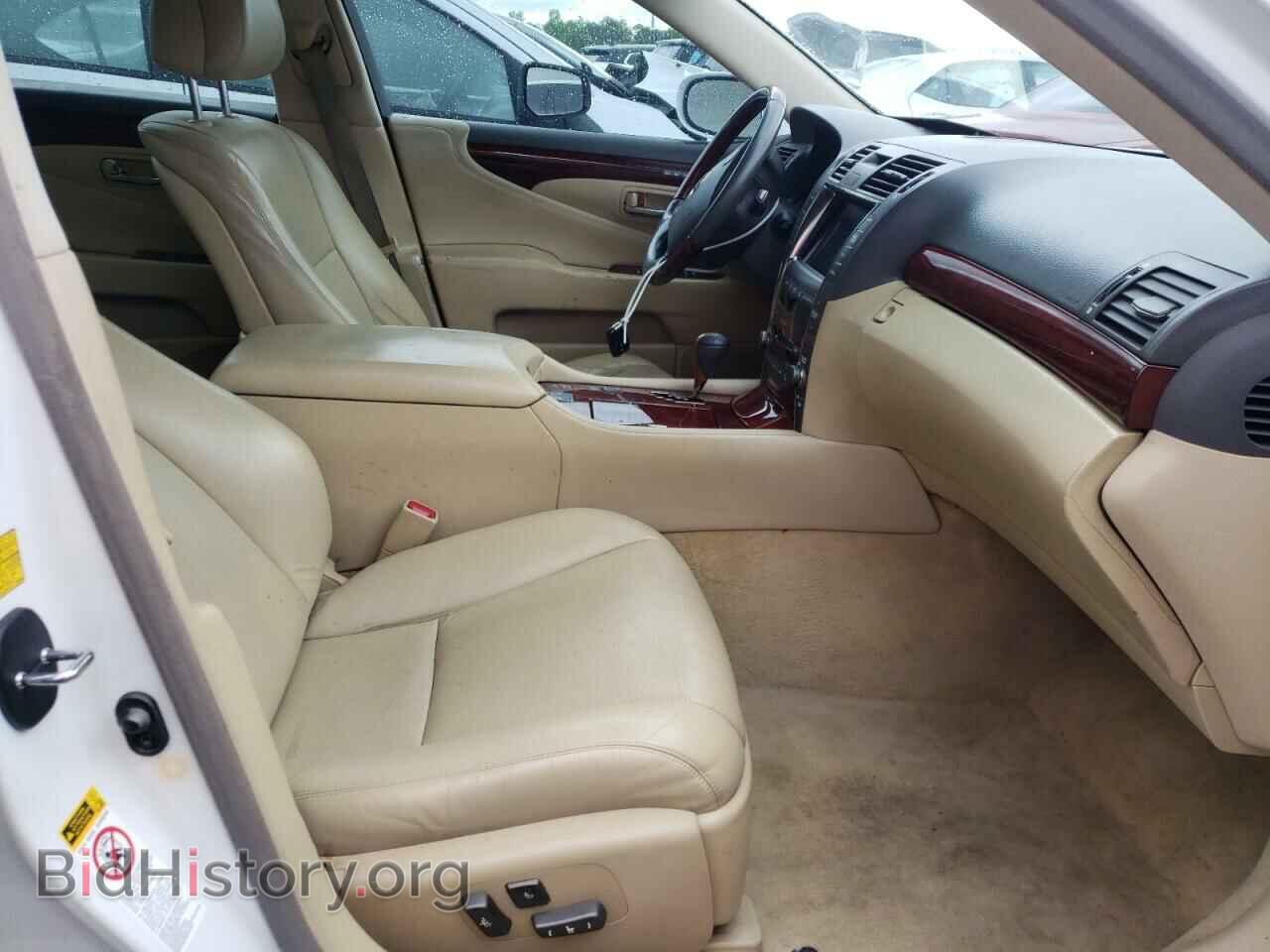 2008 LEXUS LS460 - VIN: JTHBL46F785063466 - Фото 5
