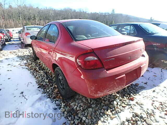 2005 DODGE NEON - VIN: 1B3ES56C45D199277 - Фото 3