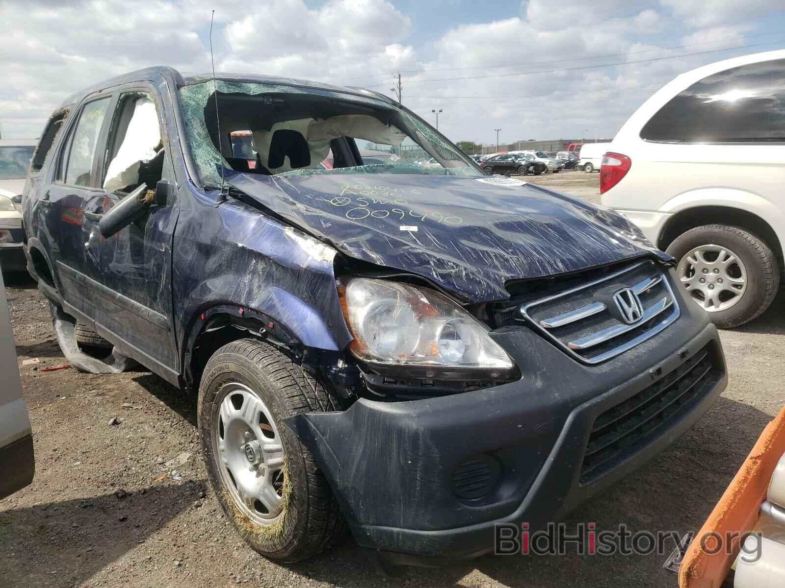 Photo JHLRD68586C009490 - HONDA CRV 2006