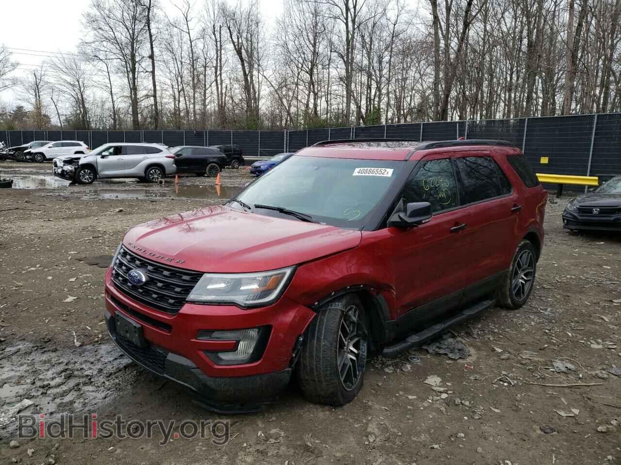 2016 FORD EXPLORER - VIN: 1FM5K8GT5GGB01207 - Фото 2