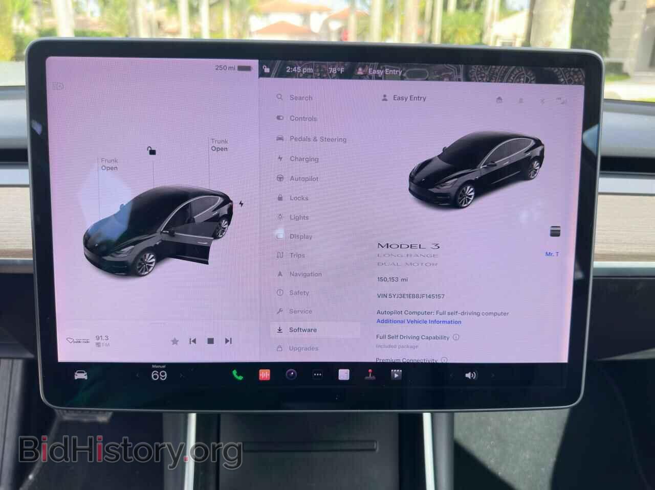 2018 TESLA MODEL 3 - VIN: 5YJ3E1EB8JF145157 - Photo 8