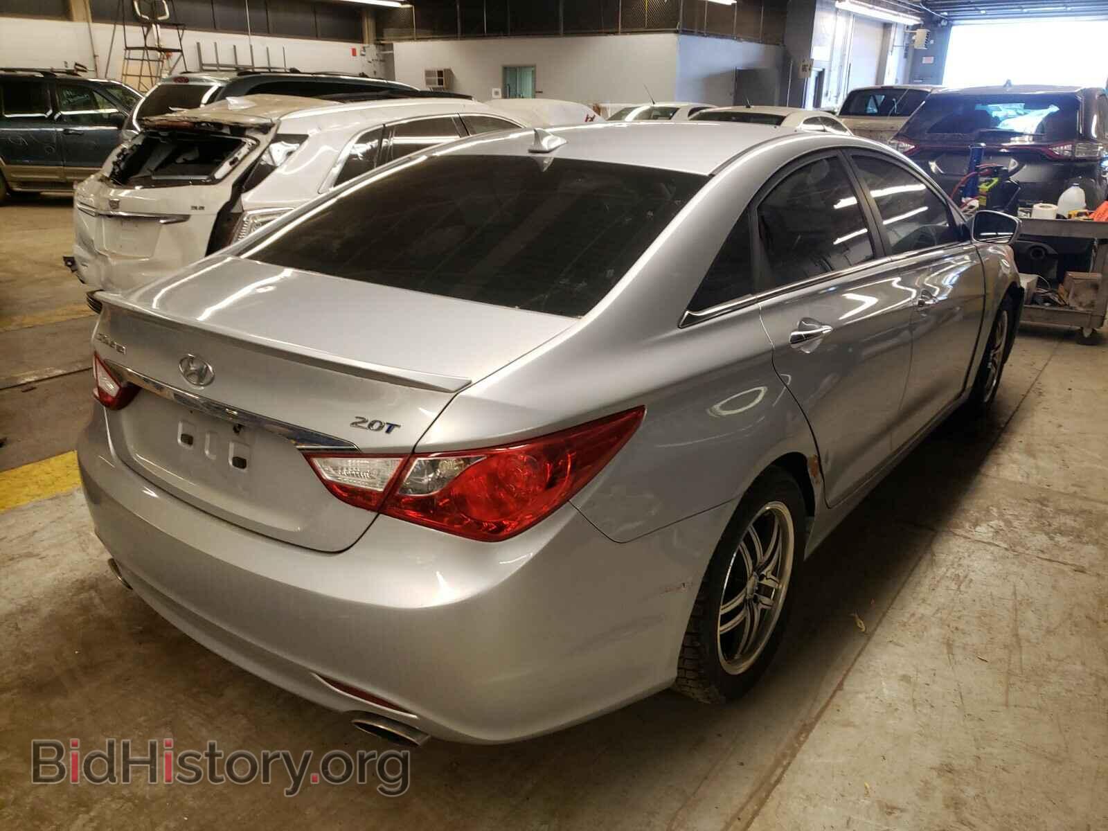 2012 HYUNDAI SONATA - VIN: 5NPEC4AB1CH424606 - Фото 4
