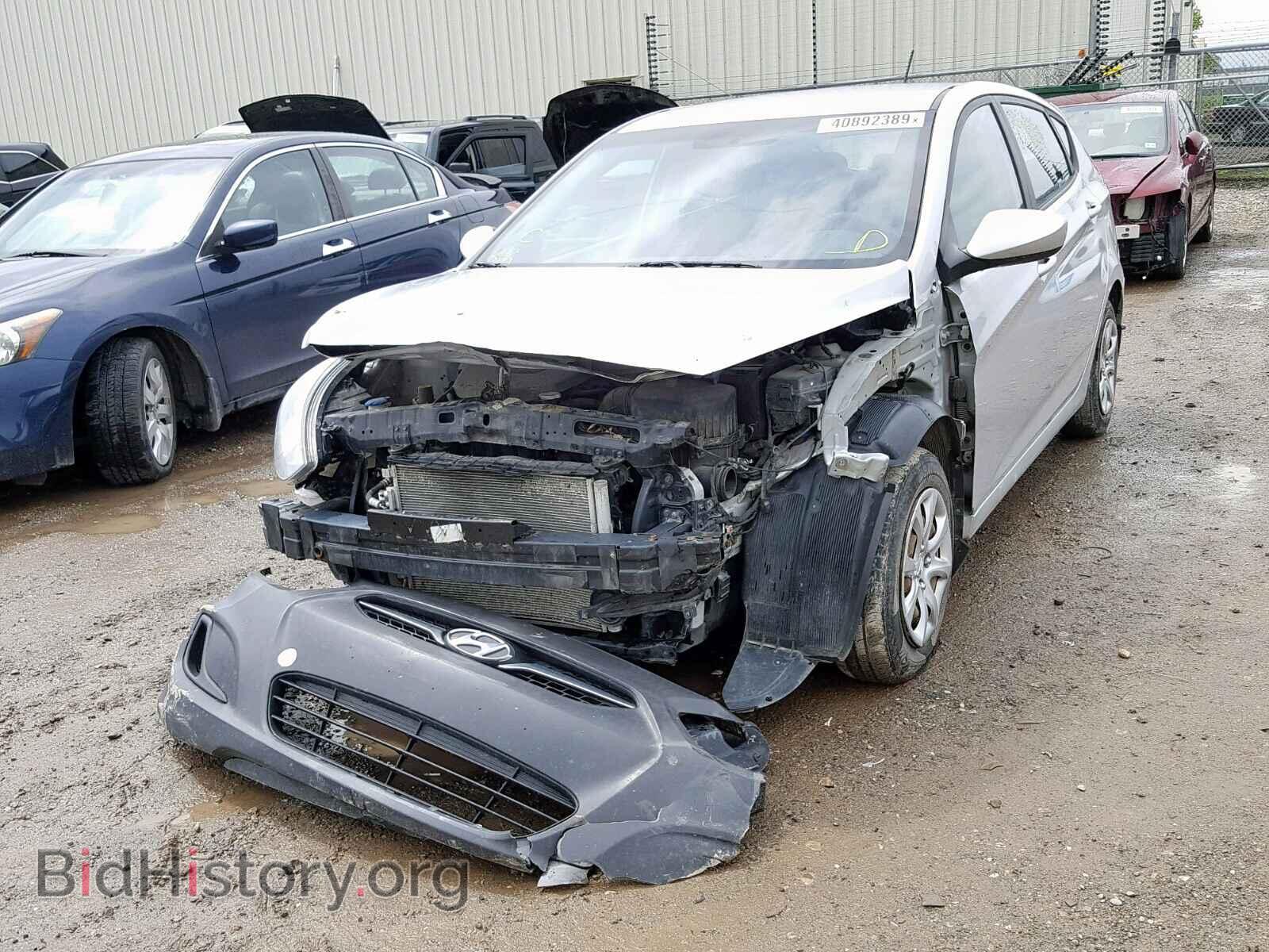 2012 HYUNDAI ACCENT - VIN: KMHCT5AE7CU014353 - Фото 2