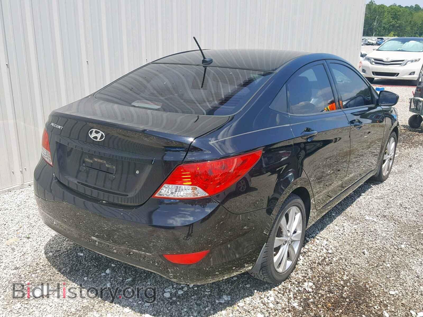 2012 HYUNDAI ACCENT - VIN: KMHCU4AE3CU226903 - Фото 4