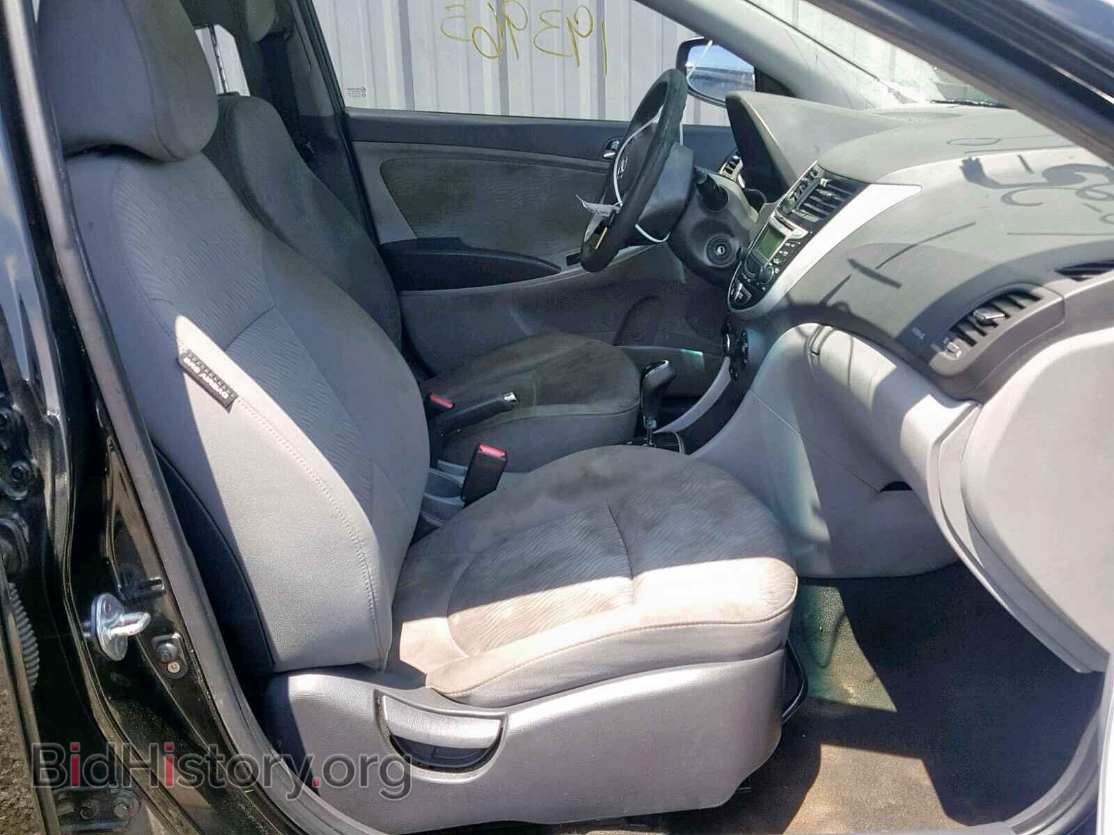 2012 HYUNDAI ACCENT - VIN: KMHCU4AE3CU226903 - Фото 5