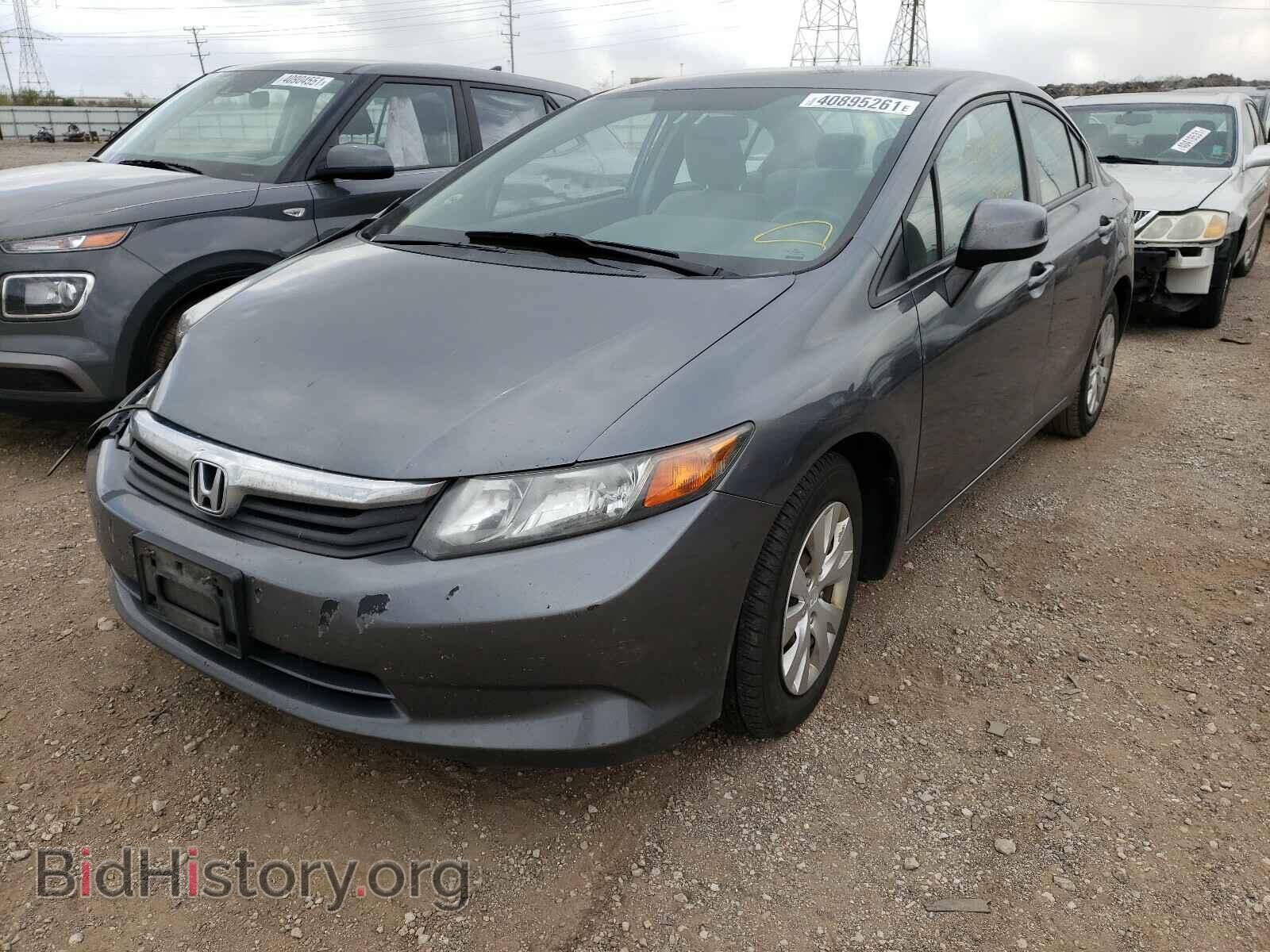 2012 HONDA CIVIC - VIN: 19XFB2F53CE006504 - Фото 2