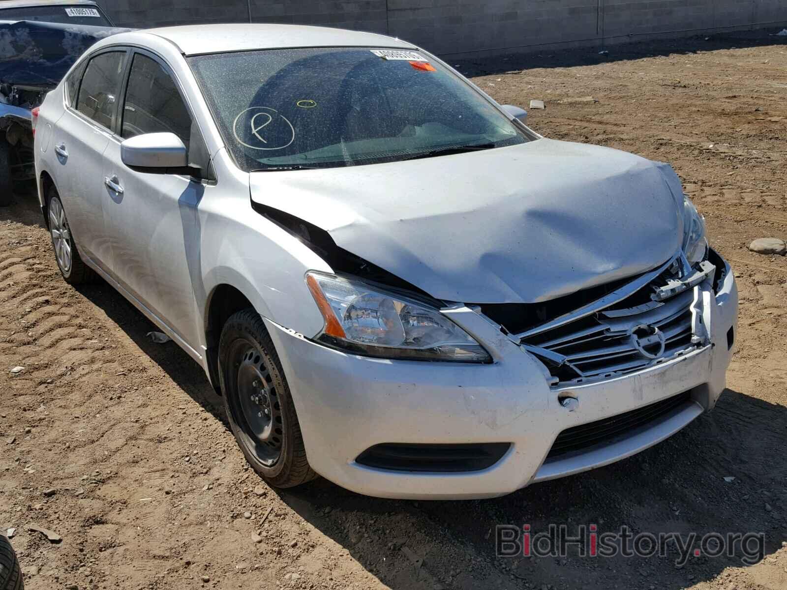 Фотография 3N1AB7AP3EL608658 - NISSAN SENTRA 2014