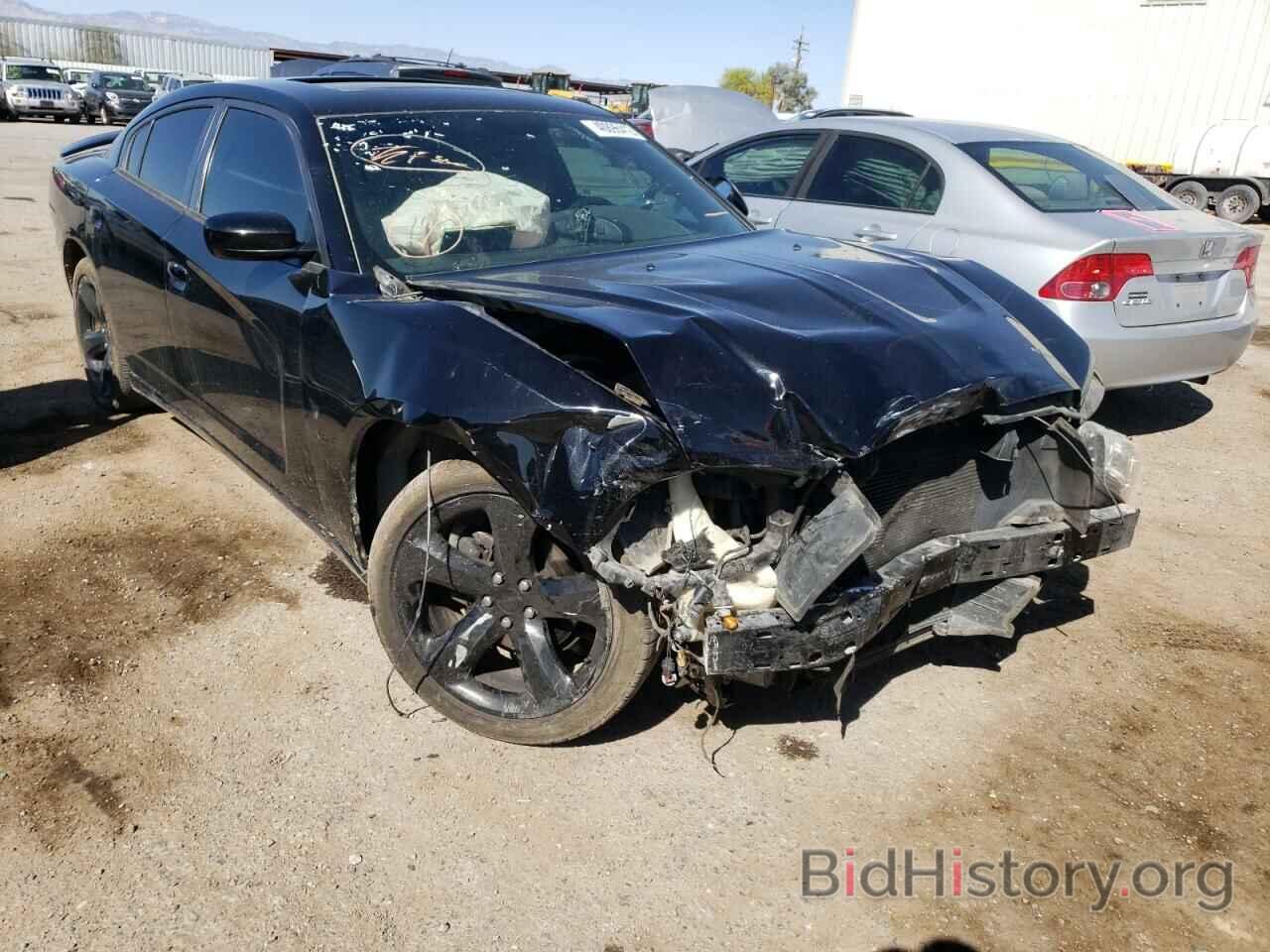 Photo 2C3CDXHG4EH155380 - DODGE CHARGER 2014