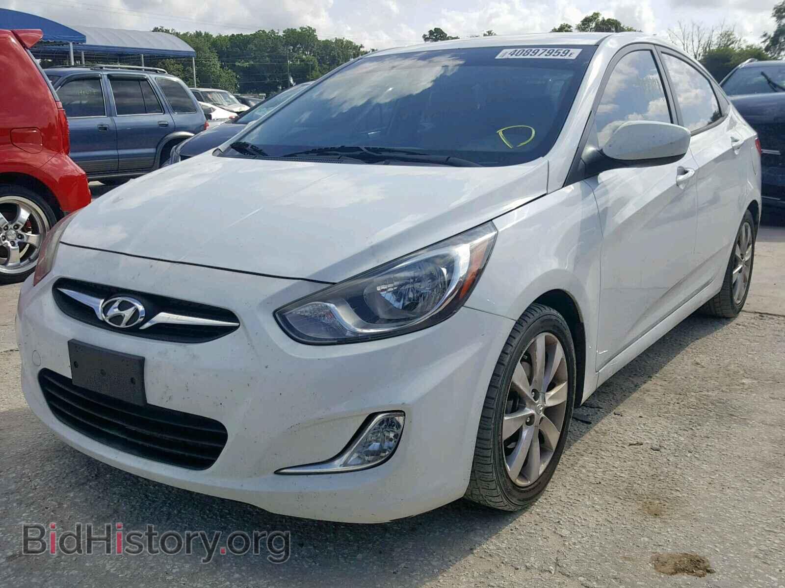 2012 HYUNDAI ACCENT - VIN: KMHCU4AE8CU041942 - Фото 2