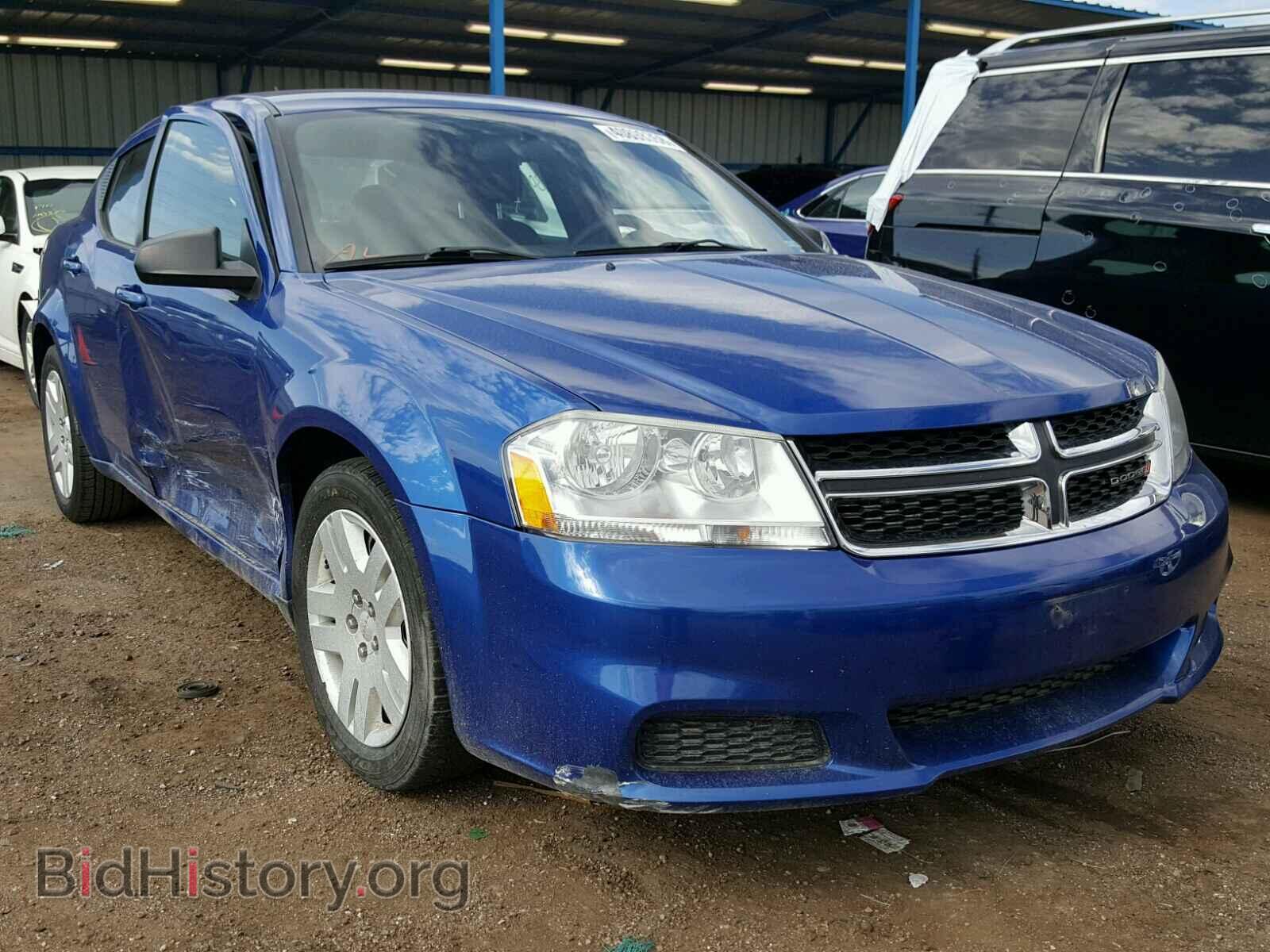 Фотография 1C3CDZAB6CN242812 - DODGE AVENGER 2012