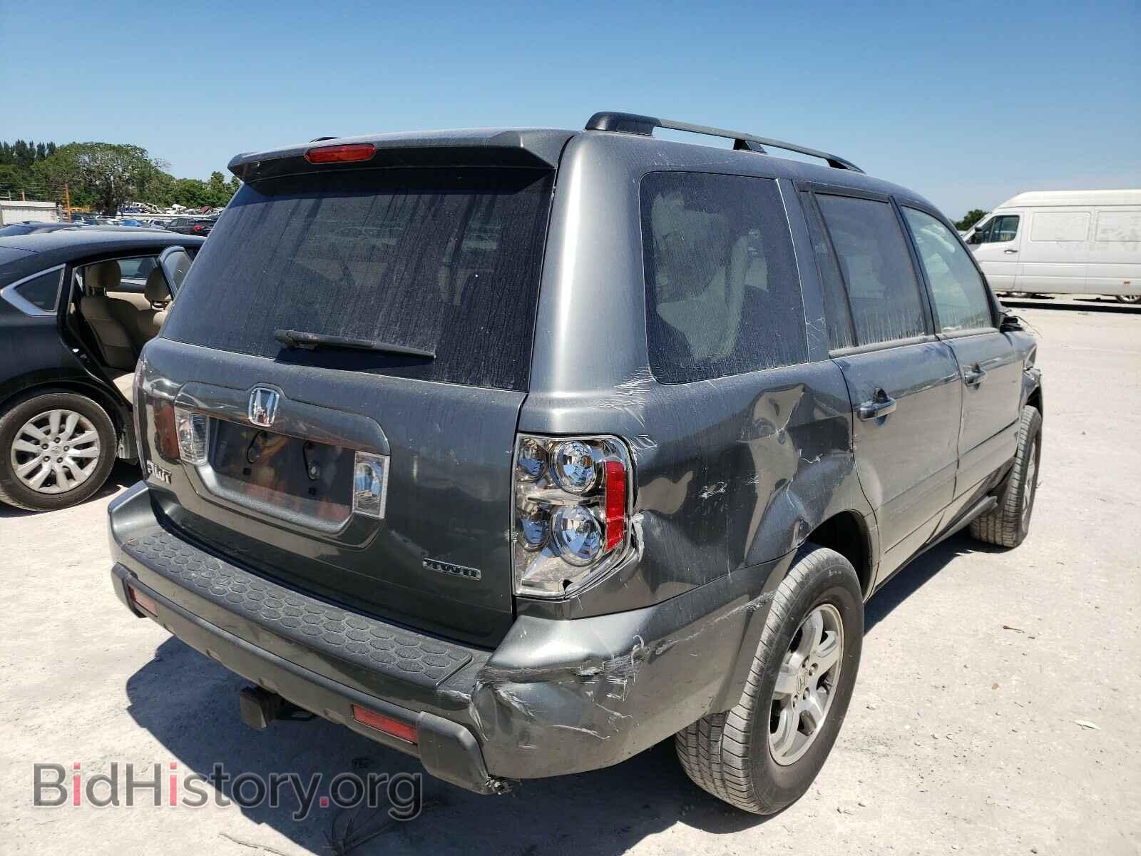 2007 HONDA PILOT - VIN: 5FNYF18617B000472 - Фото 4