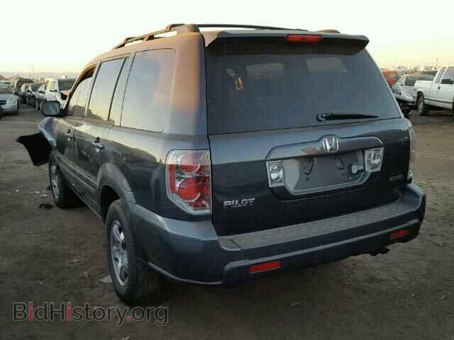2006 HONDA PILOT - VIN: 2HKYF18796H557445 - Фото 3