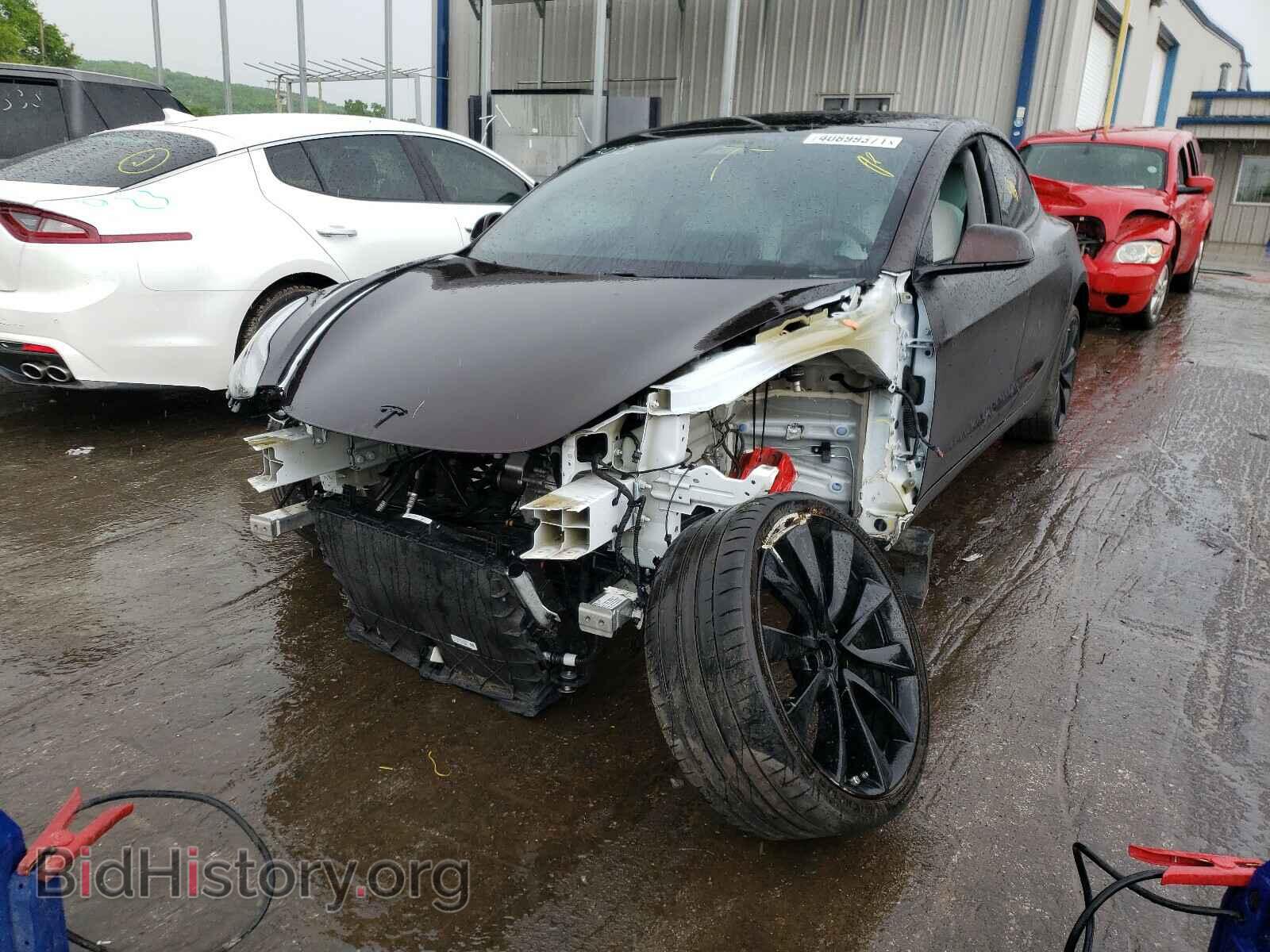 2019 TESLA MODEL 3 - VIN: 5YJ3E1EB2KF393745 - Photo 2