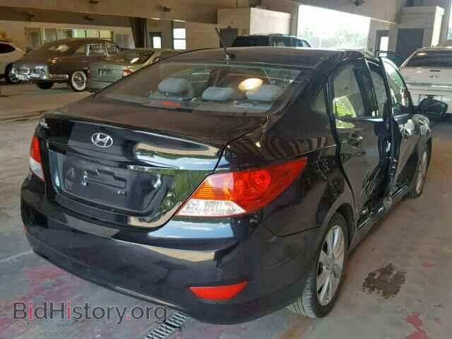 2012 HYUNDAI ACCENT - VIN: KMHCU4AEXCU129262 - Фото 4