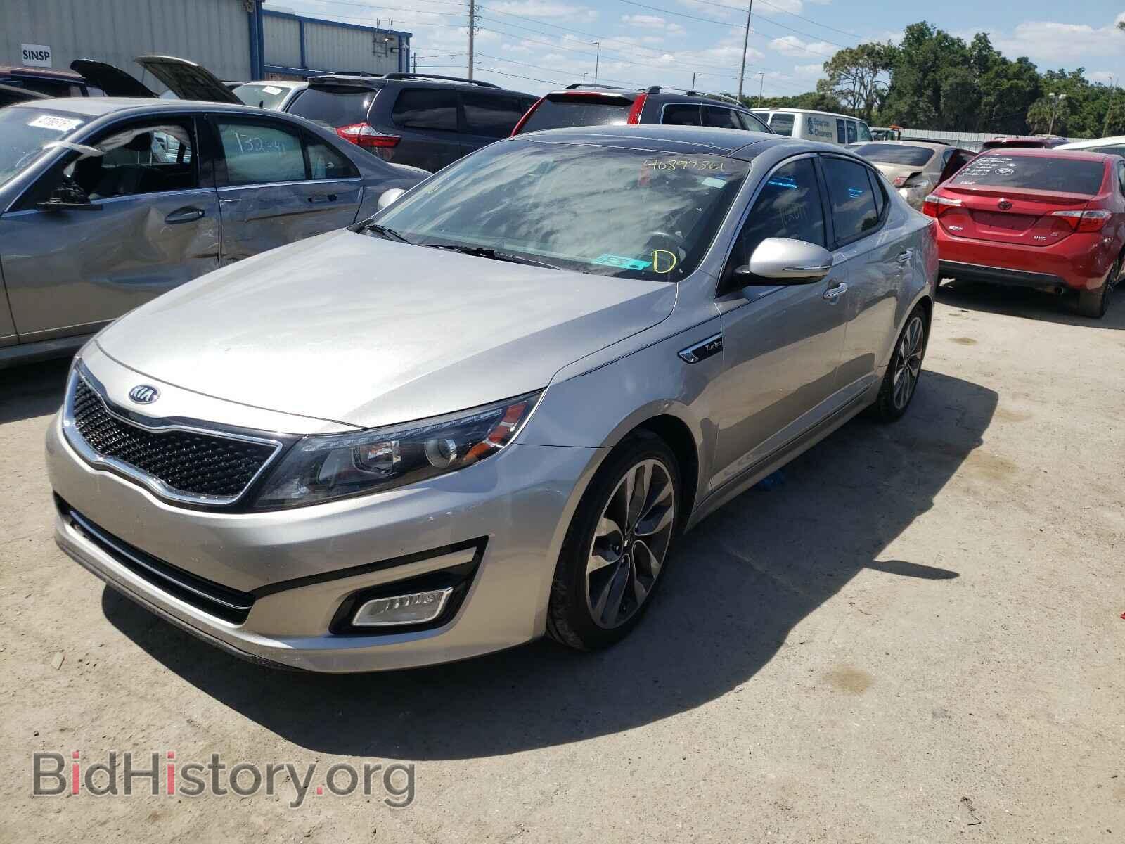 2015 KIA OPTIMA - VIN: 5XXGR4A65FG414168 - Photo 2