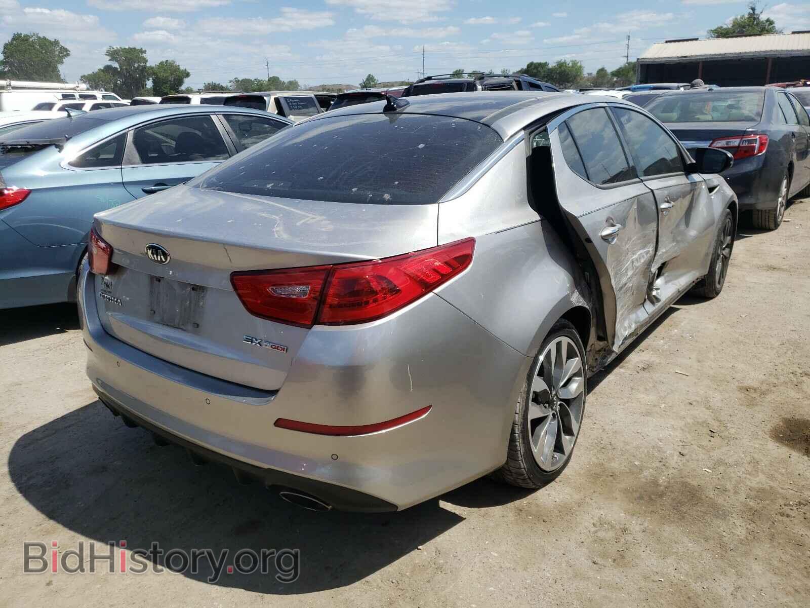 2015 KIA OPTIMA - VIN: 5XXGR4A65FG414168 - Photo 4