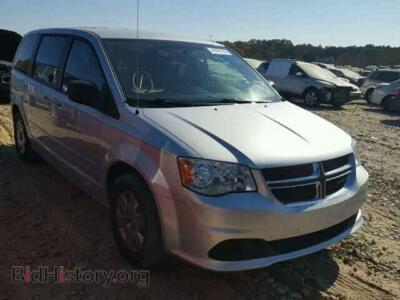 2011 Dodge CARAVAN Grand Cara, серебристый — VIN 2D4RN4DG1BR654766, Copart